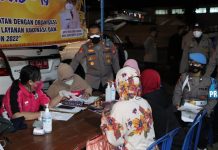 Kejar Target Vaksinasi, Polres Barsel Kembali Lakukan Inovasi