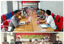 Kapolres Barsel Didamping Pejabat Utama, Pimpin Rapat Bersama 4 Cabor, Ada Apa Gerangan …???
