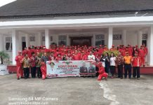 Ini Pesan Pj. Bupati Barsel Saat Melepas Kontingen Popprov