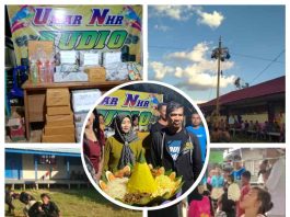 Kemeriahan Pembagian Hadiah HUT RI ke-77 Desa Muara Talang