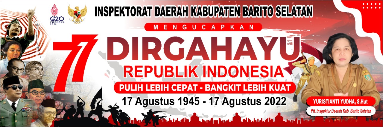 Banner 17 Agustus Inpektorat Btk