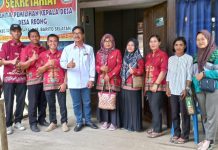 Farid Yusran Pantau Langsung Proses PilKades Das Barito Kecamatan Dusun Utara.