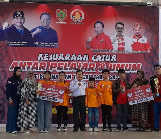 Tim Catur Barsel Raih Juara Kalteng Di Tahun 2023