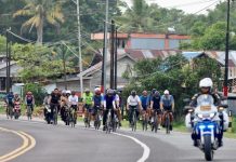 Kapolda Bersepeda Pantau Kamtibmas & Cek SMA Bhayangkara
