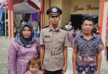 Anak Kuli Bangunan Jadi Polisi
