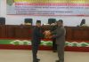 Pj. Bupati Sampaikan 2 Buah Raperda