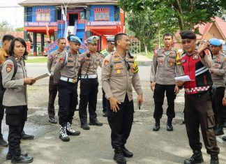 Siapkan Pola Pengamanan Yang Maksimal, Polres Barsel Gelar Risk Asessment Jambore UMKM