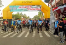 ISSI Ikut Menyemarakan HUT Kemerdekaan Adakan Fun Bike