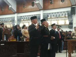 Pelantikan Pimpinan Dewan Perwakilan Rakyat Daerah Kabupaten Kapuas