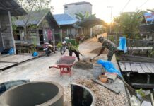 TMMD Angkut Material Gunakan Arco