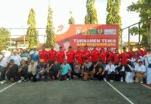 Polres Gelar Turnaman Tenis