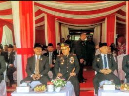Upacara Hari Bhayangkara Dihadiri Bupati dan Ketua DPRD
