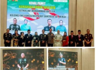 Pisah Sambut Dandim 1012 Buntok