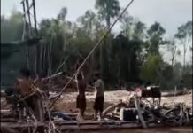 Penambang Emas Liar Das Barito. Ada Siapa???