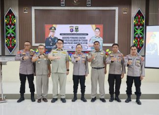 Perkuat Sinergi dan Silahturahmi KBPPP Kalteng Audensi Dengan Kapolres Barsel