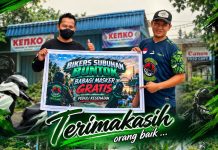 ISPU Buntok Tembus 905, Komunitas Biker Subuhan Buntok Bagikan Masker Untuk Warga.